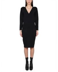 Stella McCartney - V-Neck Dress - Lyst