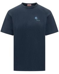 KENZO - Crew Neck Logo T-Shirt - Lyst