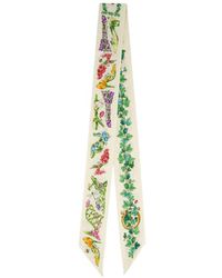 Ferragamo - Floral Bandana Scarf - Lyst