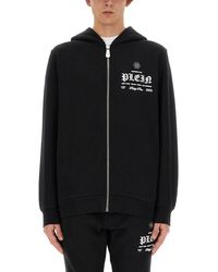 Philipp Plein - Logo Hood Sweatshirt - Lyst