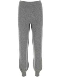 Prada - Cashmere Blend Joggers - Lyst