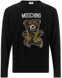 Moschino - Crew Neck Sweater - Lyst
