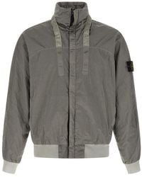 Stone Island - Solid Logo Jacket - Lyst