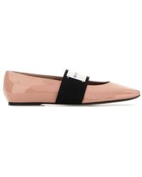Givenchy - Calf Leather Ballerinas - Lyst