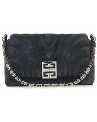 Givenchy - Denim Medium 4G Soft Handbag - Lyst