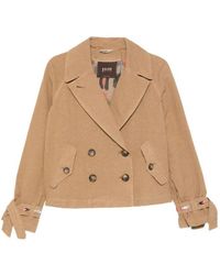 Bazar Deluxe - Notched Lapels Double Breasted Jacket - Lyst