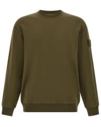 Stone Island - 'Badge Ghost' Sweatshirt - Lyst