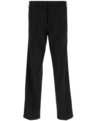 Prada - Gabardine Pant Wool - Lyst