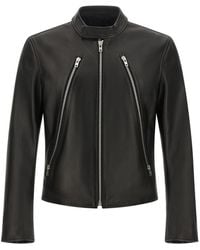 Maison Margiela - Solid Mandarin Collar Jacket - Lyst