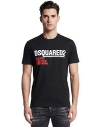 DSquared² - Regular Logo T-Shirt - Lyst