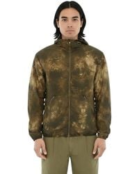 Woolrich - Tie-Dye Hooded Jacket - Lyst