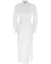 Max Mara Walter Long Dress in Black | Lyst