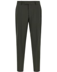 BOSS - Flat Front Pants - Lyst