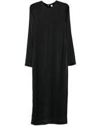 TOTEME - Satin Long Dress - Lyst