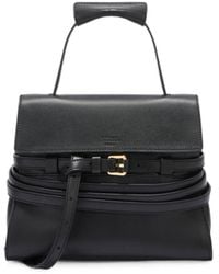 Moschino - Tie Me Small Satchel - Lyst