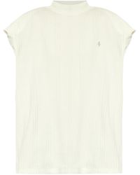 The Attico - Logo Cotton T-Shirt - Lyst