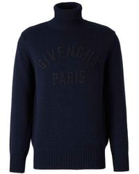 Givenchy - Cotton Turtleneck Sweater - Lyst