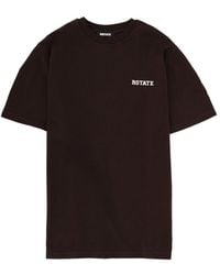 ROTATE BIRGER CHRISTENSEN - Tshirt With Logo - Lyst
