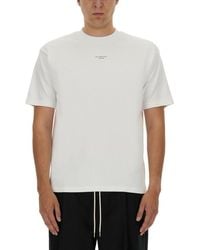 Drole de Monsieur - Graphic Crew Neck T-Shirt - Lyst