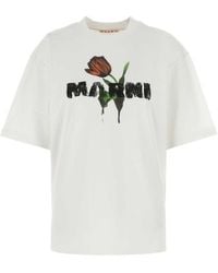 Marni - Cotton Oversize T-Shirt - Lyst