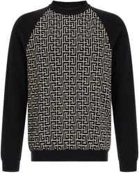 Balmain - Pb Monogram Mesh - Lyst