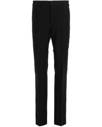 Givenchy - Flat Front Pants - Lyst