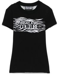 Versace Jeans Couture - Crystal Zebra T-Shirt - Lyst