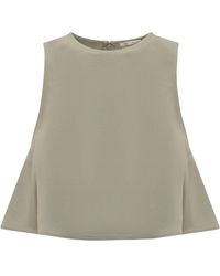 Ami Paris - Solid Crew Neck Top - Lyst