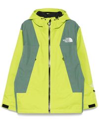 The North Face - Neon Outdoor Jacket With Adjustable Cuffs And Dual Pockets - Lyst