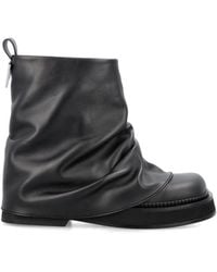 The Attico - Leather Ankle Boots Mini Robin - Lyst