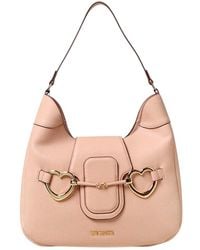 Love Moschino - Heart Clamp Medium Hobo - Lyst