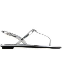 Prada - Solid Sandals - Lyst