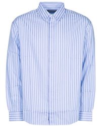 Jacquemus - Simon Shirt With Dog-Print Stripe Detail - Lyst