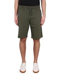 Aspesi - Bermuda Shorts With Adjustable Waistband - Lyst