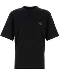 Prada - Logo-Patch T-Shirt - Lyst