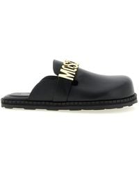Moschino - Solid Ss26 Mules - Lyst