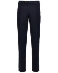 Brunello Cucinelli - Regular Flat Front Pants - Lyst