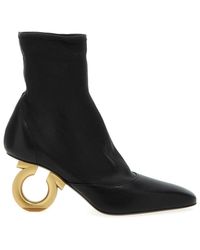 Ferragamo - Elina Ankle Boots - Lyst