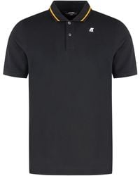 K-Way - Solid Shirt Collar Polo - Lyst