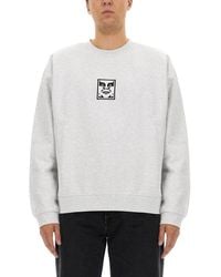 Obey - Light Logo Sweatshirts - Lyst