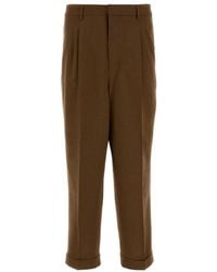 Ami Paris - Flat Front Pant - Lyst