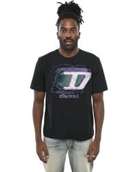 DIESEL - Regular Logo T-Shirt - Lyst