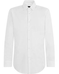 BOSS - Regular Solid Shirt - Lyst