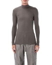 Rick Owens - Mock Collar Sweater - Lyst