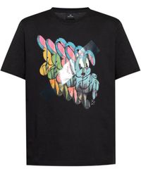 Paul Smith - Crewneck Graphic T-Shirt - Lyst