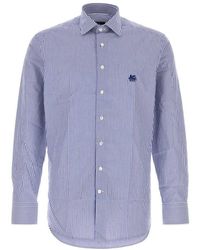 Etro - Regular Stripes Shirt - Lyst