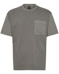 BOSS - Dark Crew Neck T-Shirt - Lyst