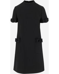 Valentino Garavani - Couture Crepe Short Dress - Lyst