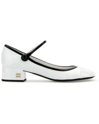 Miu Miu - Leather Pumps - Lyst