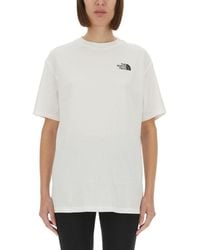 The North Face - Logo Crew Neck T-Shirt - Lyst